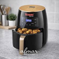 Redberry 4.5 Litres Air Fryer Oil-Free Cooker – Healthy Electric Hot Air Fryer for Home Kitchen, Fast Air Circulation Fryer for Chips, Chicken, Meat and Snacks