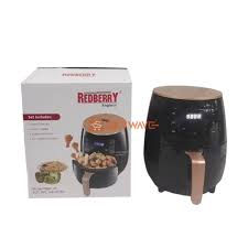 Redberry 4.5 Litres Air Fryer Oil-Free Cooker – Healthy Electric Hot Air Fryer for Home Kitchen, Fast Air Circulation Fryer for Chips, Chicken, Meat and Snacks