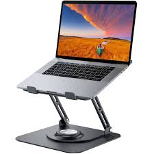 Adjustable Notebook Stand – Gaming Laptop Stand & Desktop Riser Holder for Home, Office, and Gaming Use, Ergonomic Laptop Cooling & Workspace Organization