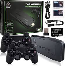 15,000 Games Console with Wireless Controller – Multi-Device Gaming System Compatible with TV, PC, Laptop, Handheld Retro Gaming for Family Fun and Entertainment