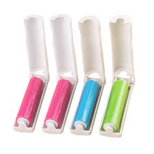 Rolling Lint Remover Reusable Sticky Roller – Portable Clothes Dust Remover Brush for Pet Hair, Lint, and Fabric Cleaning, Eco-Friendly Washable Lint Roller for Clothes and Upholstery