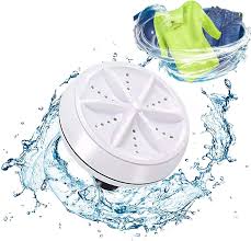 Turbine Mini Washing Machine – Portable USB Powered Turbo Washer for Clothes, Socks, Underwear and Small Laundry, Compact Travel Washing Device for Home and Dorm Use