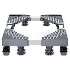 Heavy Duty Adjustable Washing Machine Stand / Fridge Stand – Universal Anti-Vibration Base for Washing Machine, Refrigerator, Dryer and Home Appliances Adjustable 42–66cm