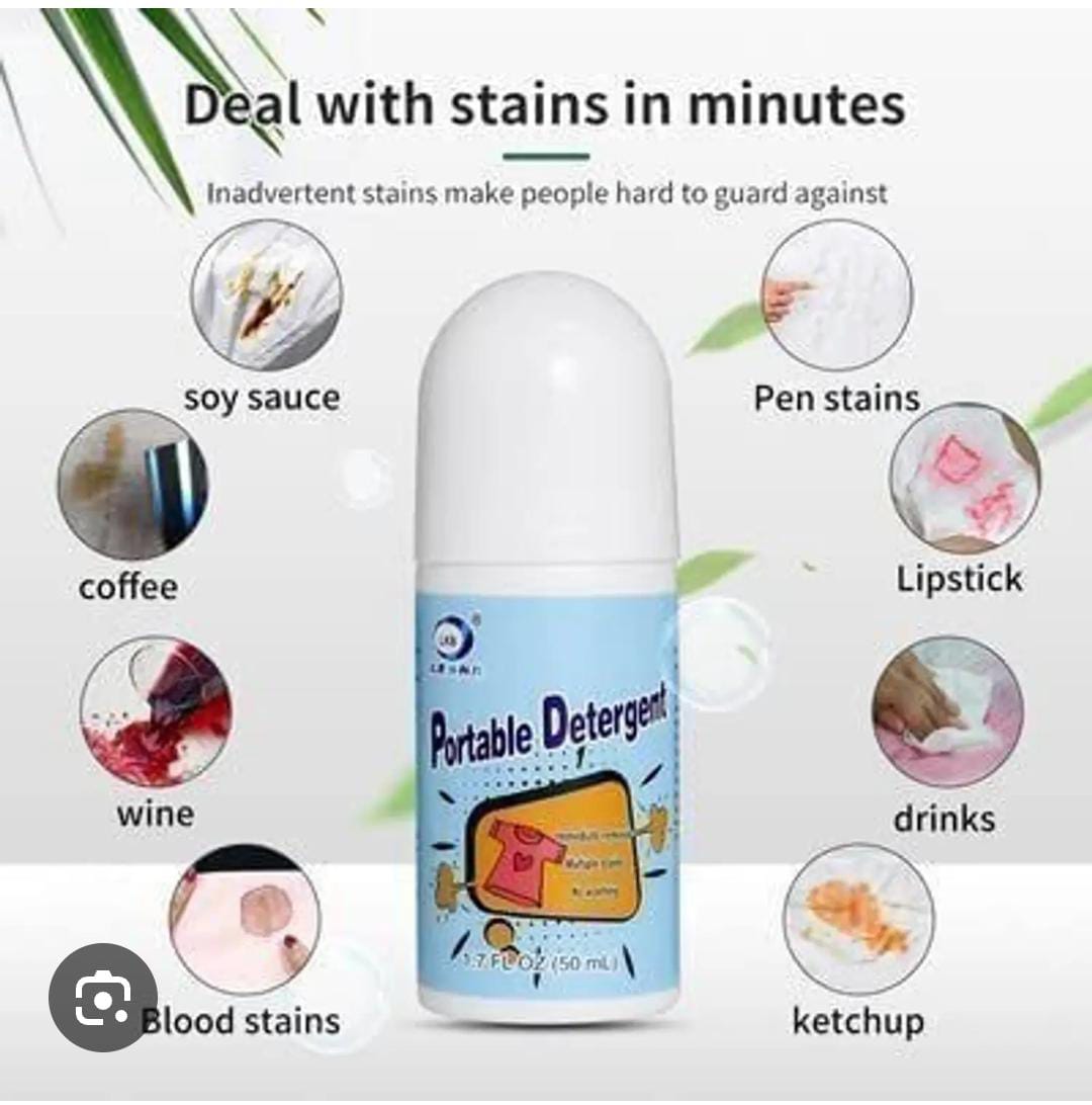 Stain Remover Spray 50ml – Instant Multi-Stain Removal, No Washing Required, Quick & Effective