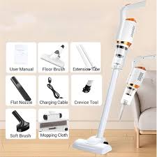 Rechargeable Cordless 3-in-1 Vacuum Cleaner, Portable Wireless Handheld & Stick, 8500Pa Suction, 120W Powerful Cleaning