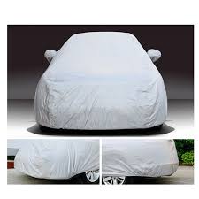 Universal Grey Car Cover, Waterproof, Breathable, Scratch & Weather Resistant, Protects Against Rain, Snow, and Heat