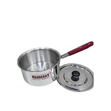 4-Piece Stainless Steel Sufuria Set with Heat-Resistant Handles, Durable & Heavy-Duty Cooking Pots for Everyday Kitchen Use