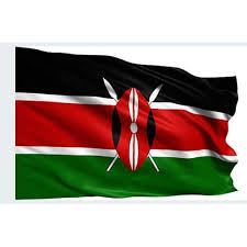 Kenyan National Flag 150cm x 90cm High-Quality Durable Polyester, Patriotic Decoration for Home, Office, Schools, and Events