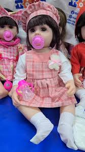 Dolls with Diapers Baby Doll Toy Set for Kids, Realistic Baby Doll with Changeable Diaper, Soft Body Educational Toy for Girls and Boys, Perfect Gift for Children Playtime and Learning