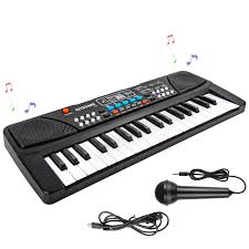 37 Keys Portable MIDI Keyboard Controller for Music Production, Compatible with Windows, Mac, iOS, Lightweight and USB-Powered