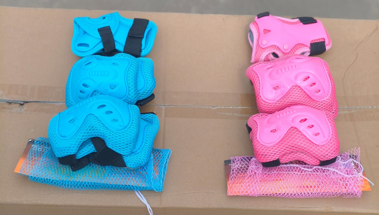 Children Roller Skating Protective Gear Set – Knee Elbow Wrist Pads Helmet Combo for Kids, Durable, Adjustable, and Safe