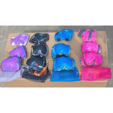 Children Roller Skating Protective Gear Set – Knee Elbow Wrist Pads Helmet Combo for Kids, Durable, Adjustable, and Safe