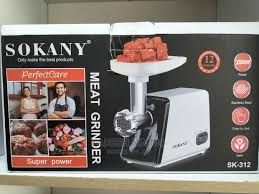 Sokany Electric Meat Mincer 2500W SK-312, Powerful & Efficient Meat Grinder for Home and Commercial Use
