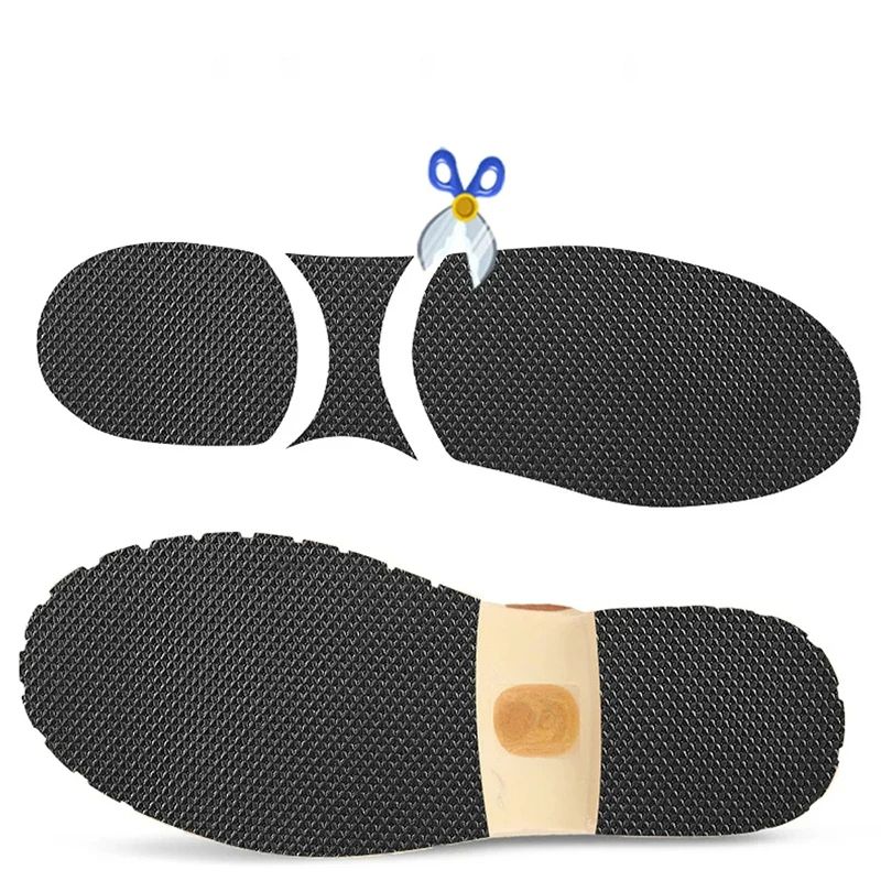 2M Oxford Non-Slip Shoes Mat Women No-adhesive High Heel Sticker Anti-Slip Heel Sole Protectors Rubber Pads Wearable Cushion