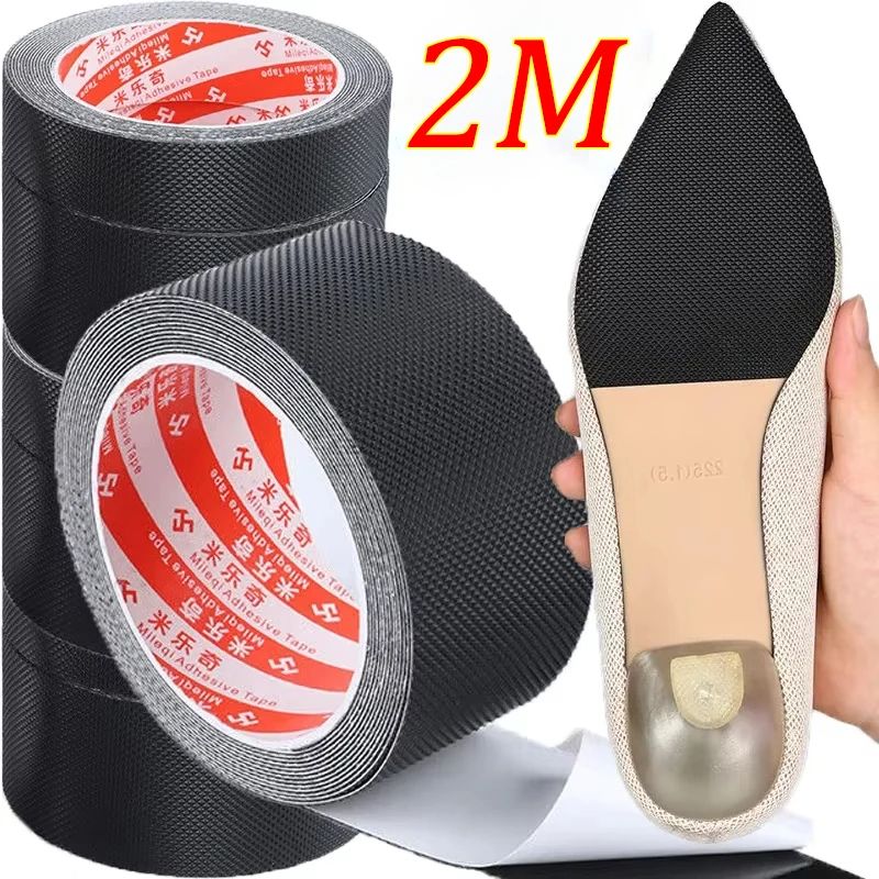 2M Oxford Non-Slip Shoes Mat Women No-adhesive High Heel Sticker Anti-Slip Heel Sole Protectors Rubber Pads Wearable Cushion