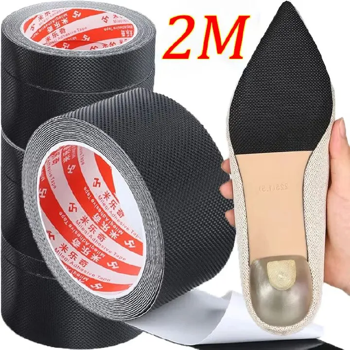 2M Oxford Non-Slip Shoes Mat Women No-adhesive High Heel Sticker Anti-Slip Heel Sole Protectors Rubber Pads Wearable Cushion