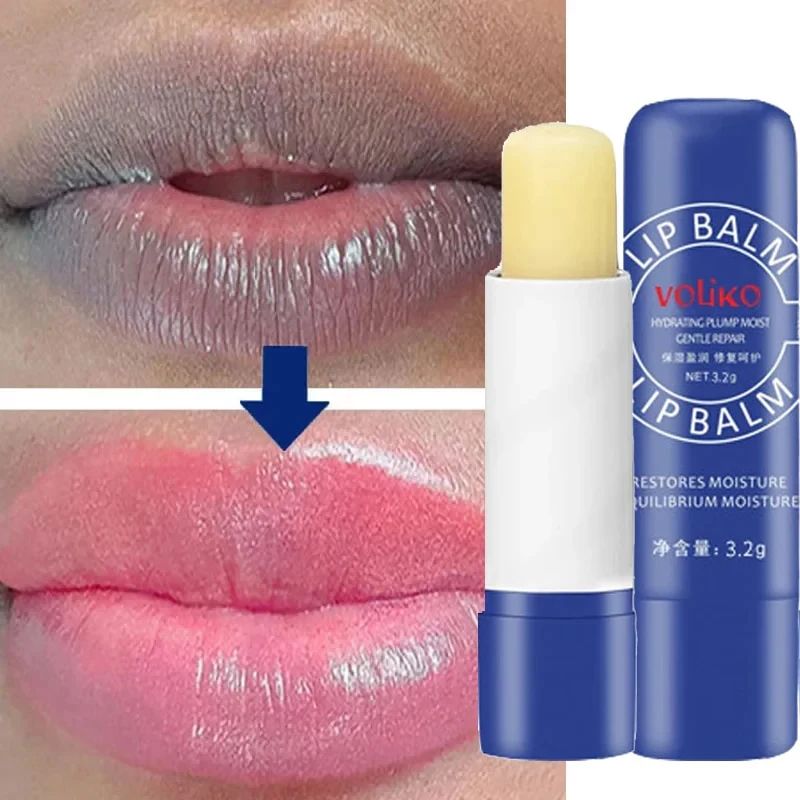 Whitening Remove Dark Lip Balm Moisturizing Cream Hyaluronic Acid Exfoliating Dead Skin Lightening Pigment Care Beauty Health