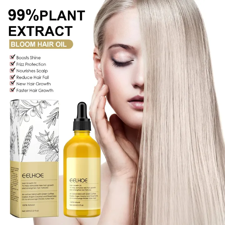 EELHOE Rosemary Hair Tightening Essential Oil Repair Damage Prevent Loss Smooth Hair Nourish Hair Hair Care Oil Bridesmaid Gift 60ml