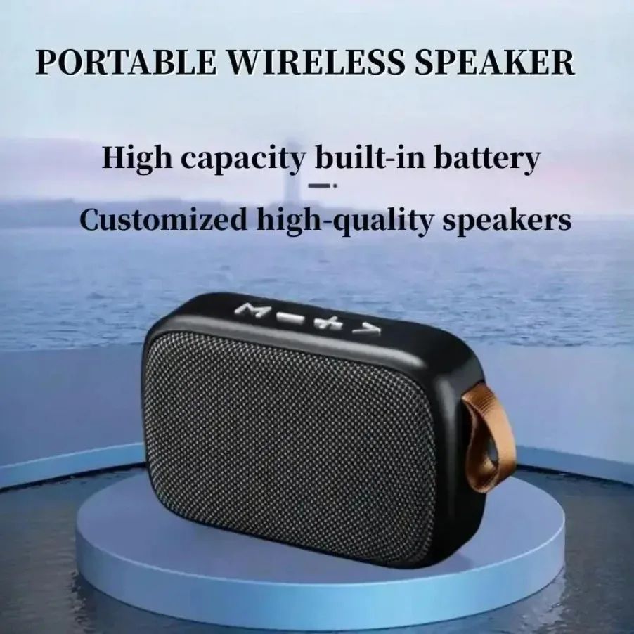 New Wireless Bluetooth Speaker Outdoor Portable Subwoofer Mini Speaker Home Cloth Card Speaker