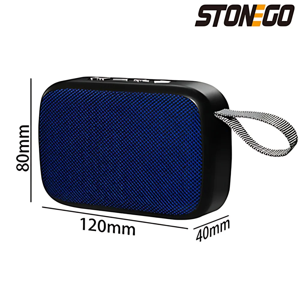 New Wireless Bluetooth Speaker Outdoor Portable Subwoofer Mini Speaker Home Cloth Card Speaker