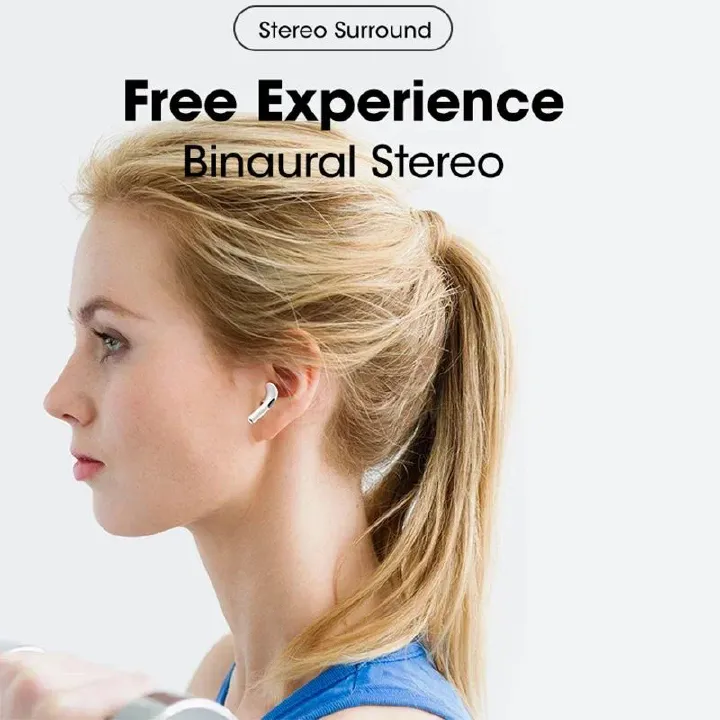 TWS Pro4 Bluetooth Earphones Wireless Headphones Mini Sports Headset Earbuds Music Earpieces For iPhone Xiaomi Huawei Redmi