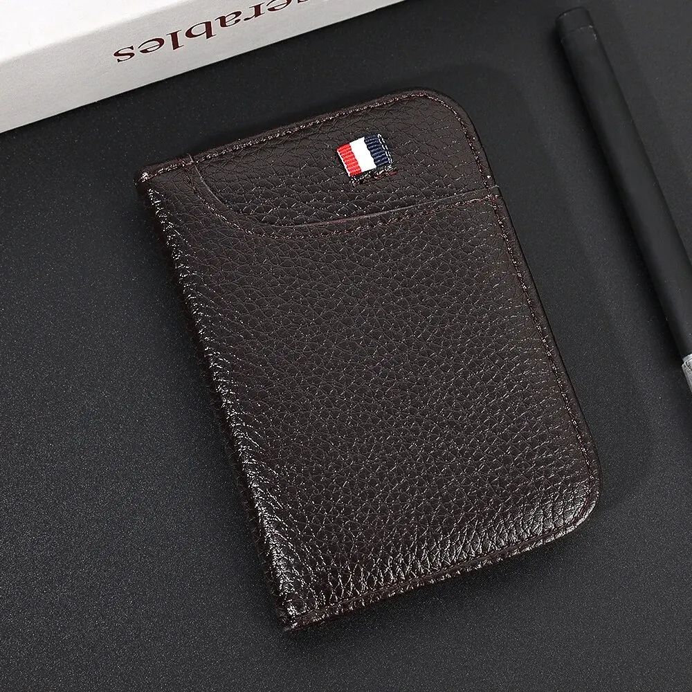 Portable Super Slim Soft Wallet PU Leather Mini Credit Card Wallet Purse Card Holders Men Wallet Thin Small Short Wallets