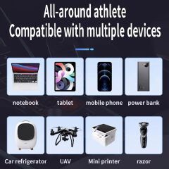 Power Inverter for Vehicle,Car Power Inverter,Multi-function Car Charger Adapter, Multi-function Multiport Converter Car Adapter Plug, Efficient Power Inverter for Vehicle