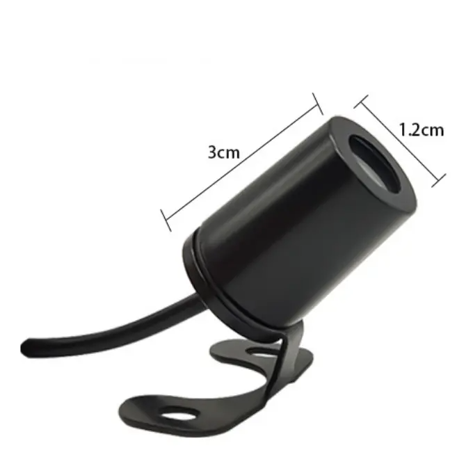 2pcs Motorcycle Logo LED Light Universal Motorcycle Projector Lights for Angel Wing Logo Waterproof Motorcycle Shadow Light Accessories for Motor Scooter Electric Vehicle Moto Lovers Gift