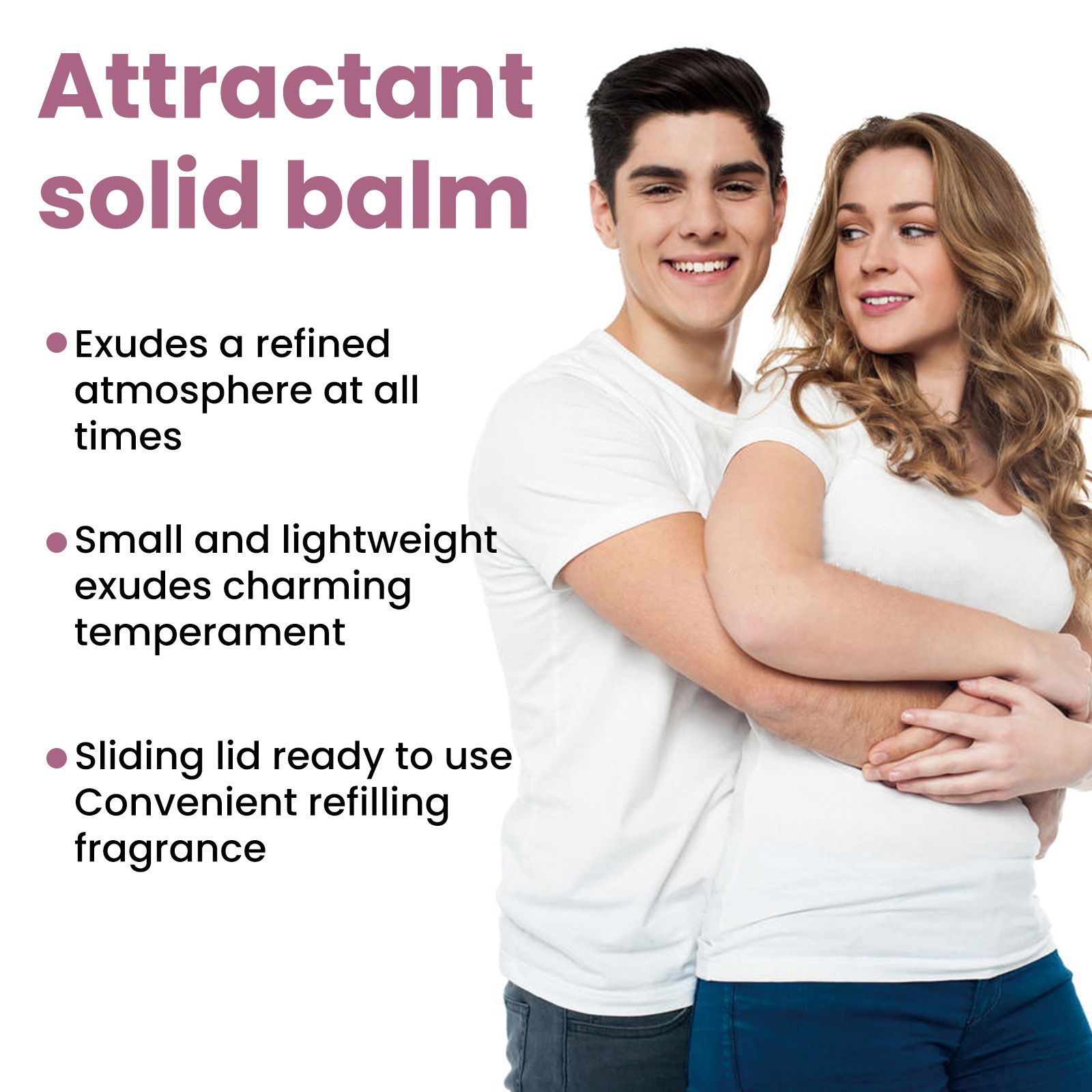EELHOE Men Solid Perfume LadiesBalm Natural Fragrance Solid Perfume Fragrances Portable Sexy Erotic Pheromone Cologne Perfume Gift