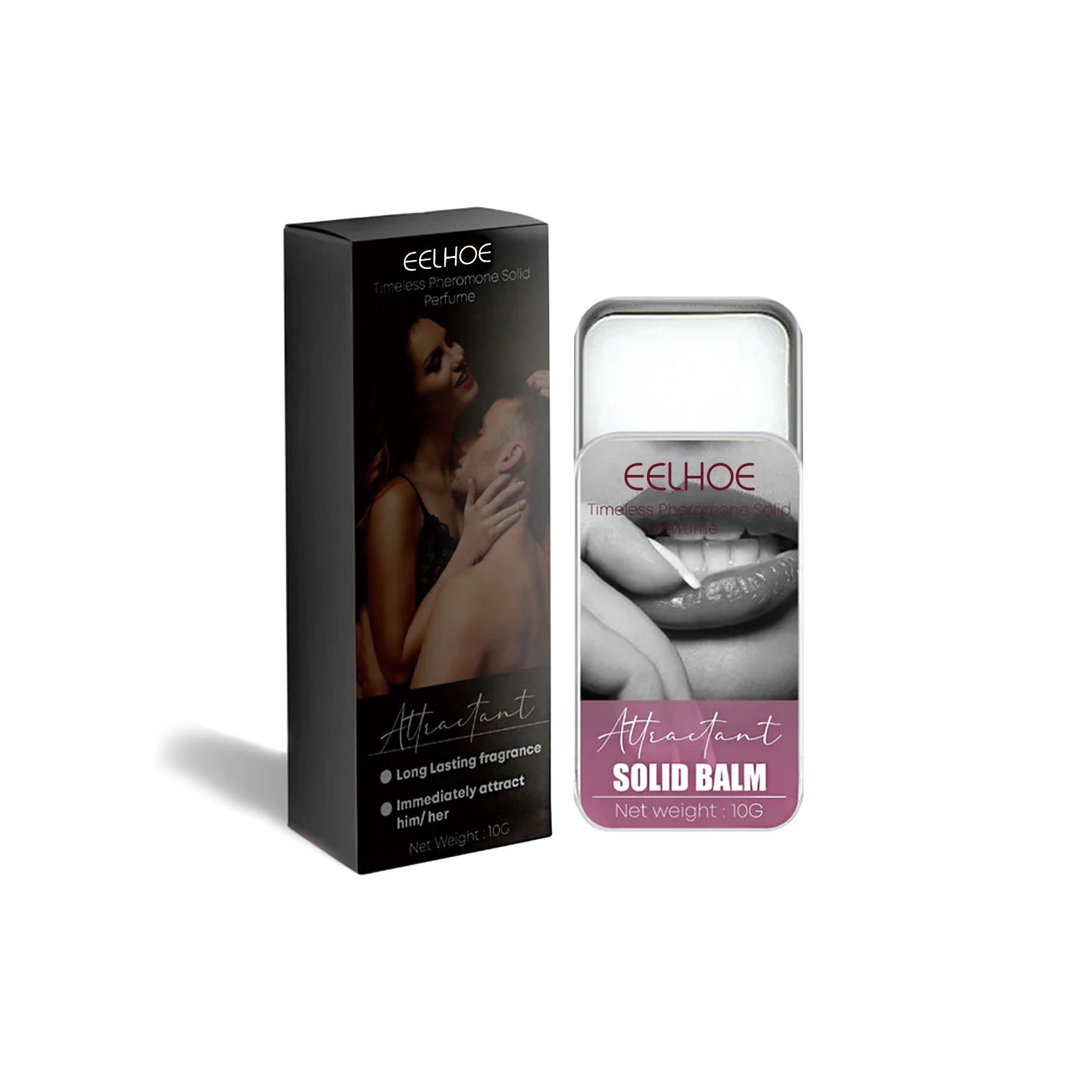 EELHOE Men Solid Perfume LadiesBalm Natural Fragrance Solid Perfume Fragrances Portable Sexy Erotic Pheromone Cologne Perfume Gift