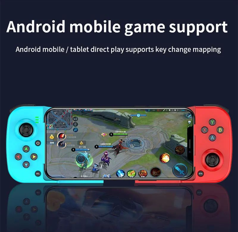 1PC Wireless BT 5.0 Stretchable Game Controller For Mobile Phone Android IOS Gamepad Joystick Eat Chicken Gamepad for PS4 Switch PC