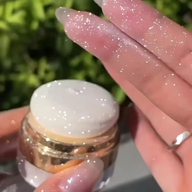 Glitter Fairy Highlight Pat Powder Bride Wedding Highlight Powder Body Glitter Powder To Create Sparkle Makeup,for Gift/Party