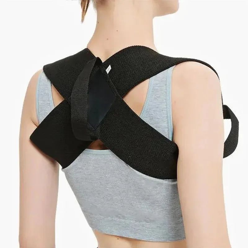 1pc Back Posture Corrector Clavicle Spine Back Brace Belt Adjustable Upper Back Shoulder Lumbar Posture Correction Body Shaping