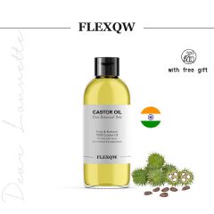 Castor Oil Organic, Cold -Pressed, Hexane Free and Edible- Shrinks Fibroids & Cysts, Castor Oil Packs, Navel Oiling, Nourishing Treatment for Hair and Skin , Eyelashes & Eyebrows Serum