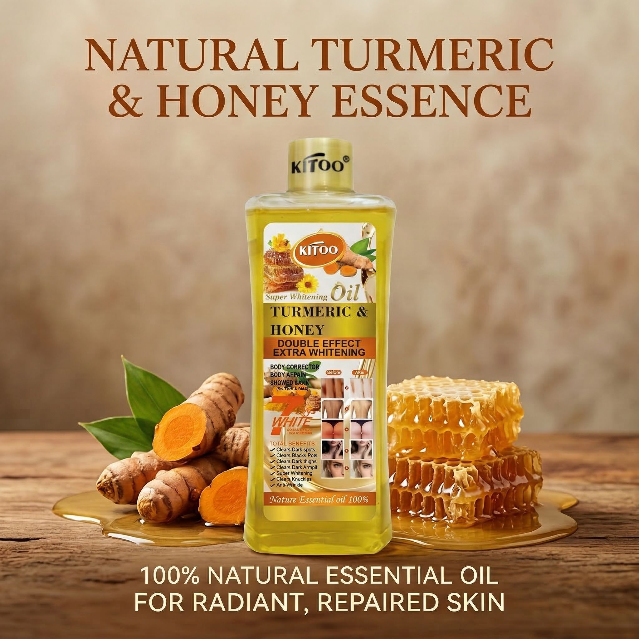 Kitoo Super Whitening Body Oils