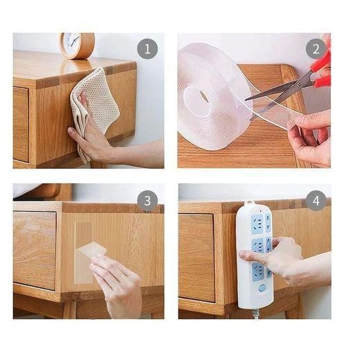 Nano Double sided magic Nanotape,Mounting Magic Double Sided Tape Adhesive