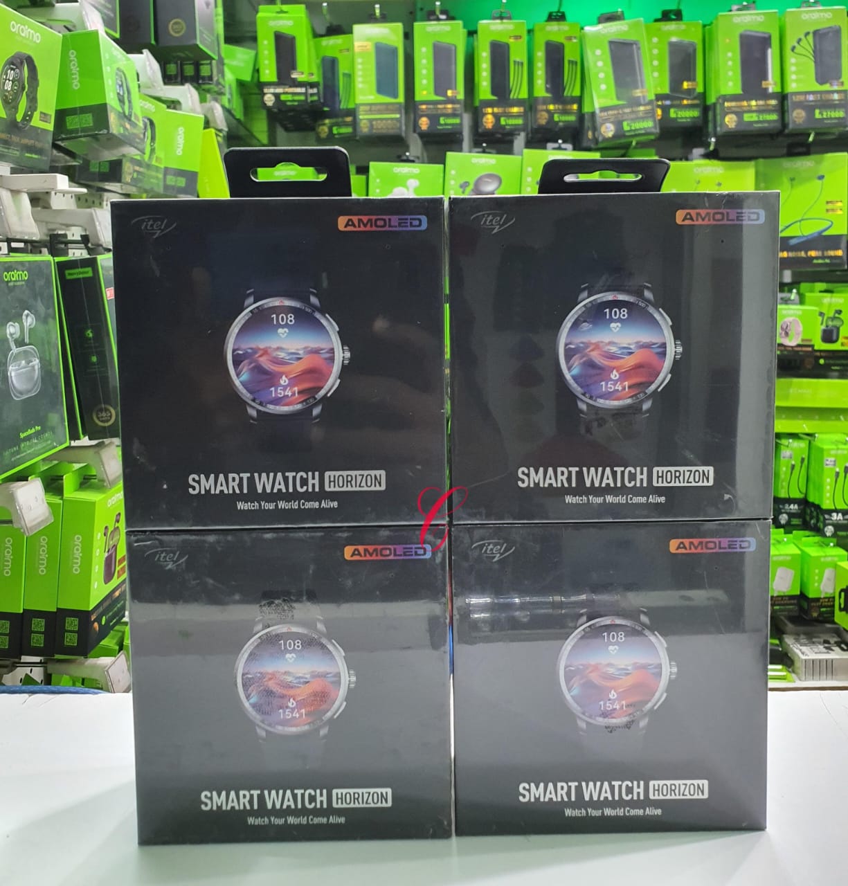 🆕 Itel Horizon ISW-N8 Smart Watch ⌚️
🔥 1.43" Vibrant AMOLED Display 🔥
✅ Smooth rubber straps for all-day comfort
✅ Fitness tracking, notifications & more
✅ Sleek, modern, and built to impress
Style
