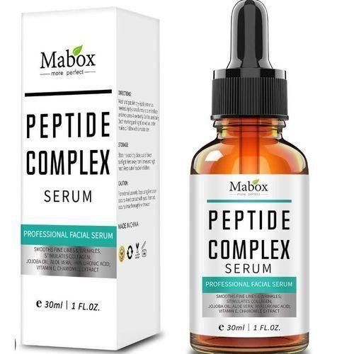 Mabox Peptide Complex Serum 30ml Reduce Fine Lines And Wrinkles, Aging Care, Firm Skin, Fragrance Free, Korean Skincare