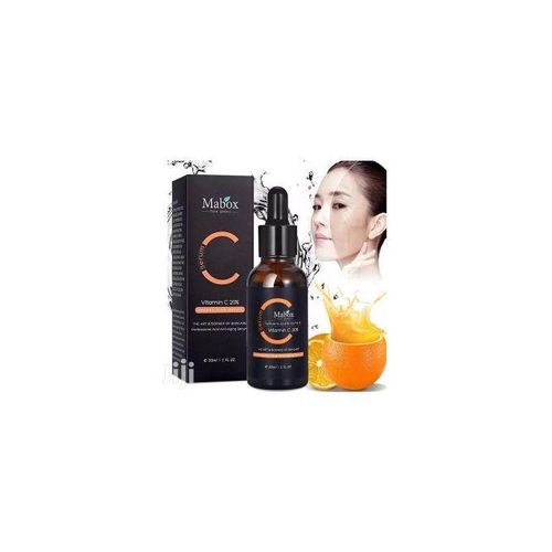 Mabox Vitamin C 20%, Hyaluronic Acid,Vitamin E Anti Aging Serum-30ml.