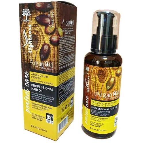 Perfect Care Lightness Argan Oil & Protein, Anti Hair Fall & Renew Hair Oil. Prevent Split Ends & Hair Loss