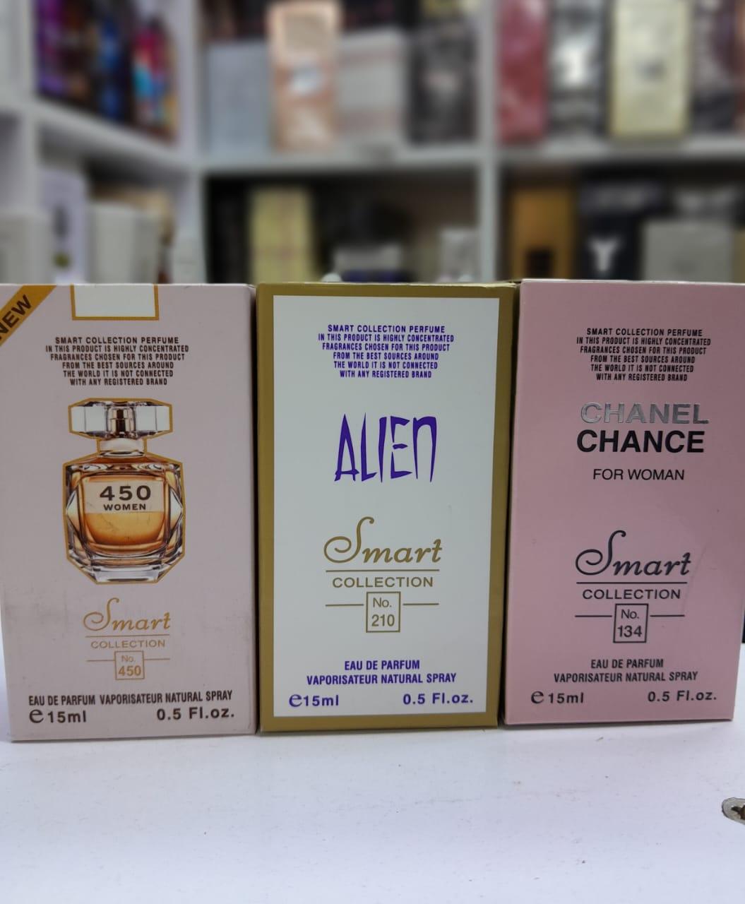 Smart Collection 3pcs Perfume Set for Women – Alien, Chanel Chance & No. 450 (15ml x 3)