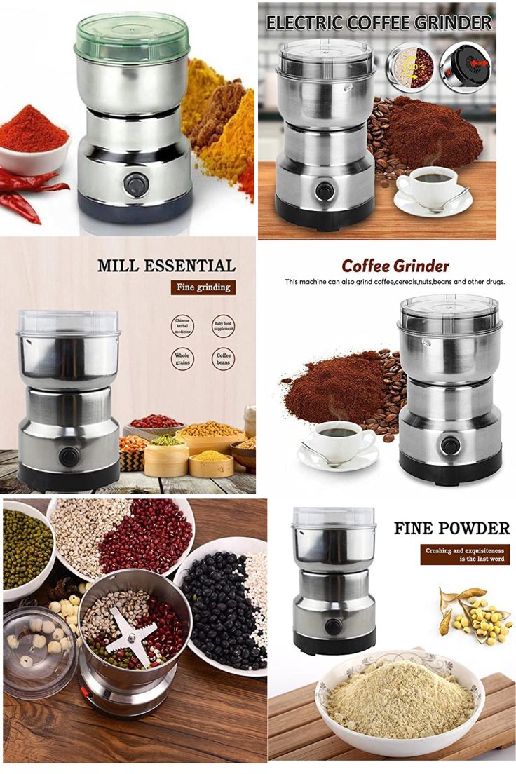 NM8300 Nima Mini Electric Grinder – Dry Food, Coffee & Spice Grinder