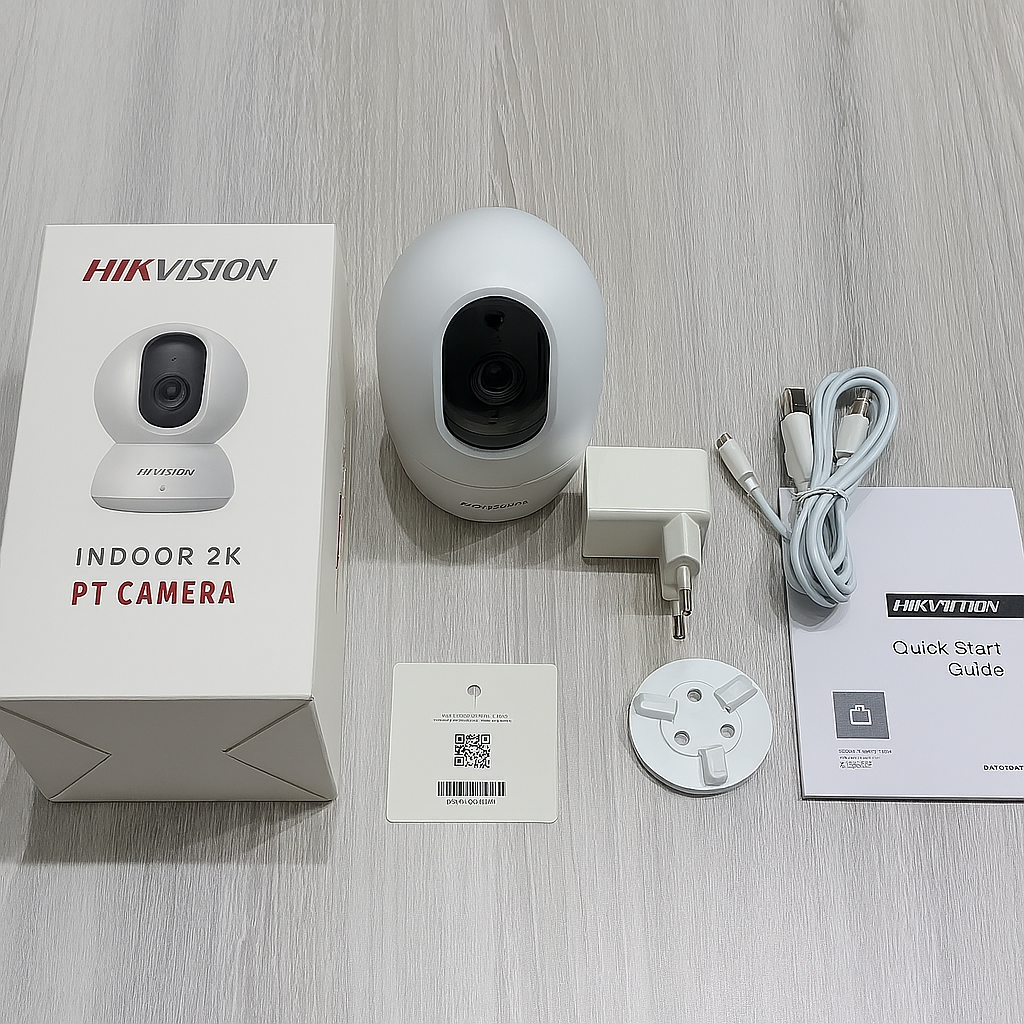 ✅ Hikvision DS-2CV2Q21G1-IDW | 2MP Indoor Wi-Fi PT Camera | Night Vision | Two-Way Audio | Smart Home Surveillance – Crystal Clear, Always Connected!