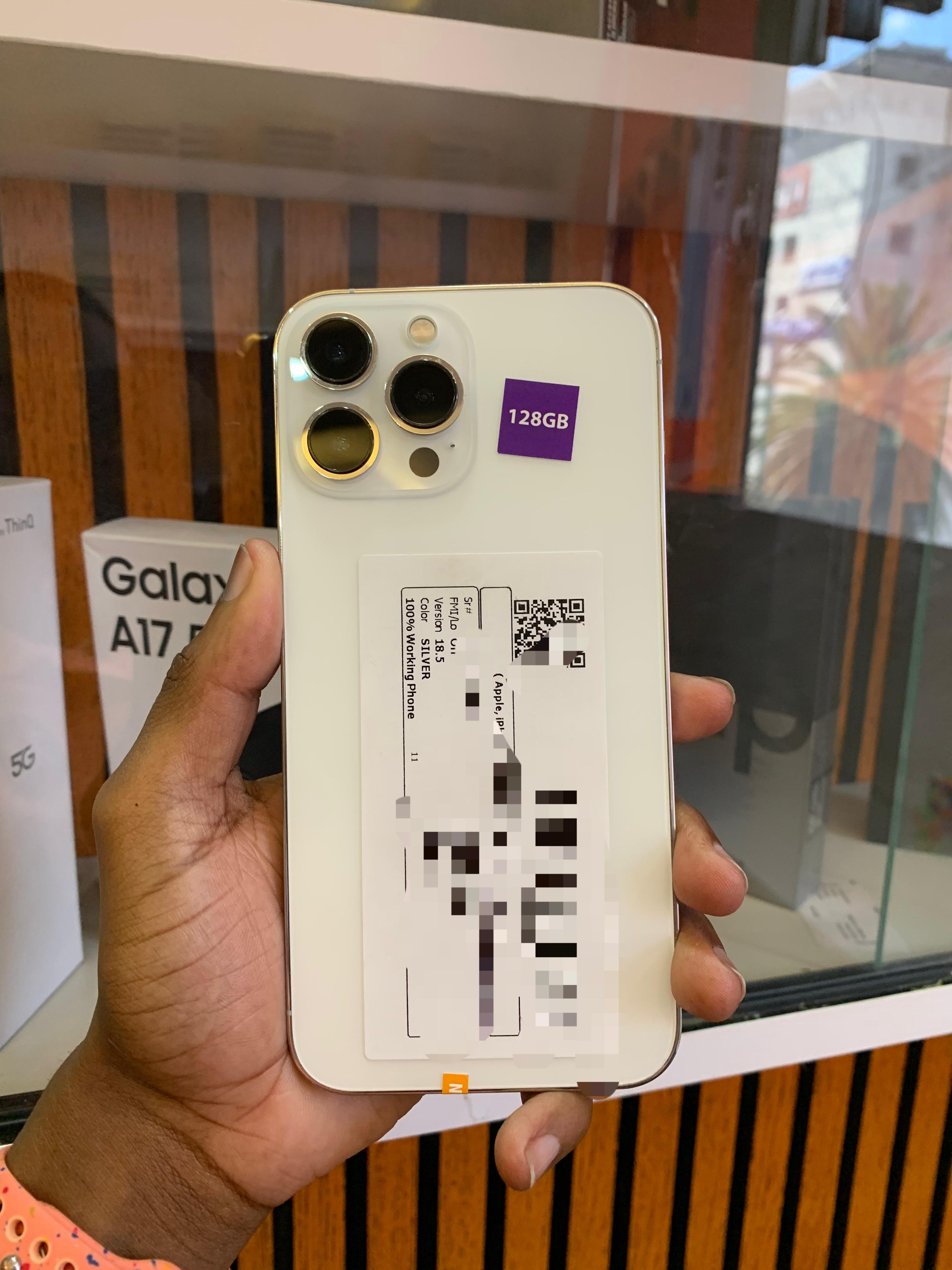 iPhone 13 Pro Max: The Unstoppable Pro.  Ultimate power with 120Hz ProMotion, A15 Bionic speed, and legendary battery life for peak performance.