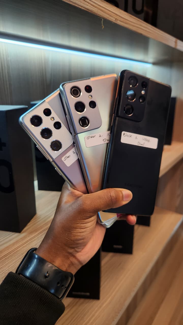 Samsung Galaxy S21 Ultra: The Professional Powerhouse  A pro-grade masterpiece featuring 100x Space Zoom, S Pen support, and a stunning 120Hz display.