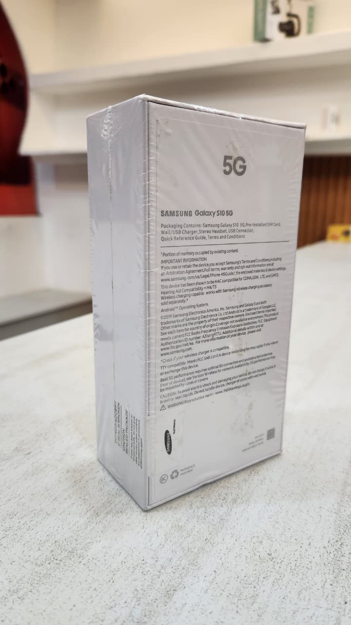 Samsung Galaxy S10 is a sleek and powerful smartphone featuring a 6.1-inch Dynamic AMOLED display, versatile triple rear cameras, and fast performance powered by the Snapdragon 855 processor