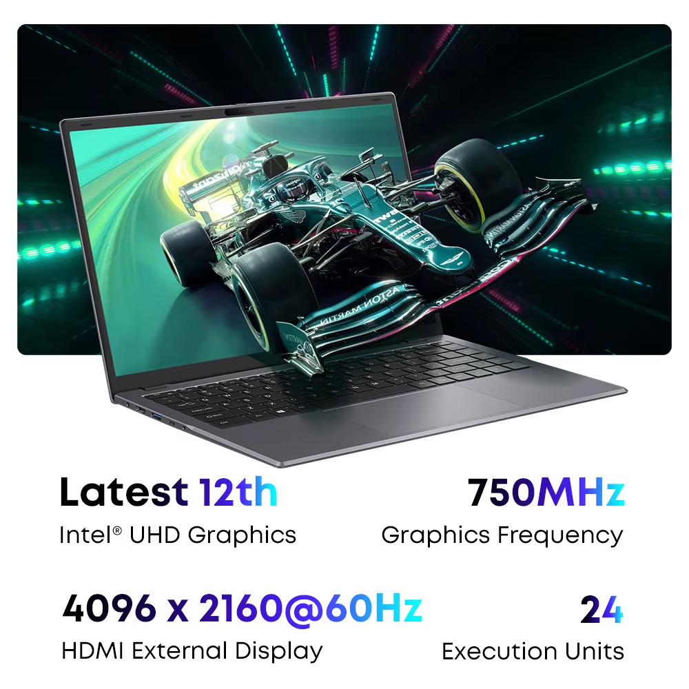 Brand new laptop Chuwi Gemibook XPro N150 ultrabook: (2X faster i7 7th), 16GB+512GB SSD, 14" Full HD Ultrabook with Long Battery Life & Free Win 11 system WiFi6 Bluetooth 5.2 HP