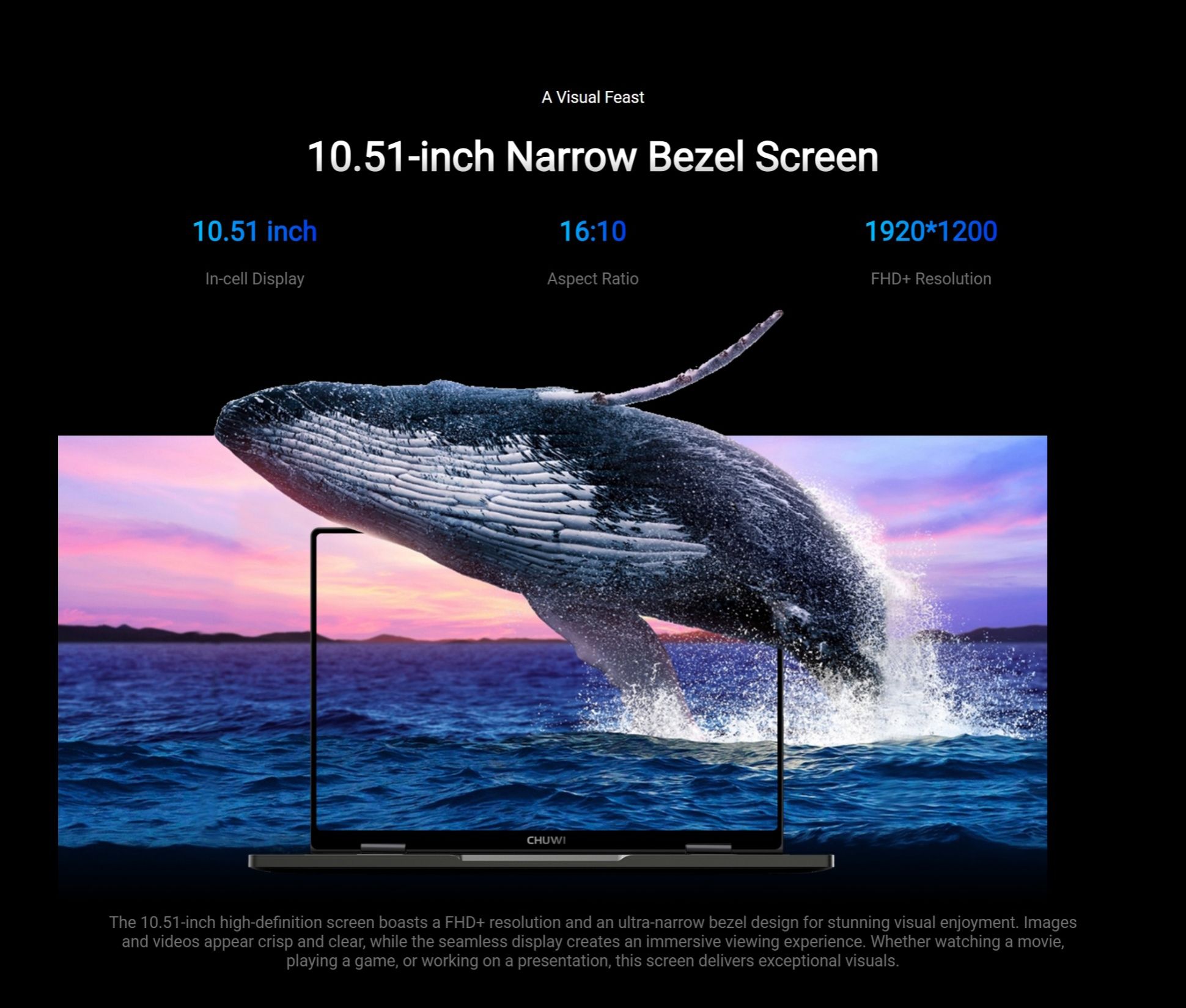 Brand new Chuwi Minibook X  N150 Yogabook: (2X faster i7 7th), 16GB+512GB SSD, 10.5" Full HD Yogabook with Long Battery Life & Free Win 11 system WiFi6 Bluetooth 5.2 HP Dell Asus Lenovo Killer