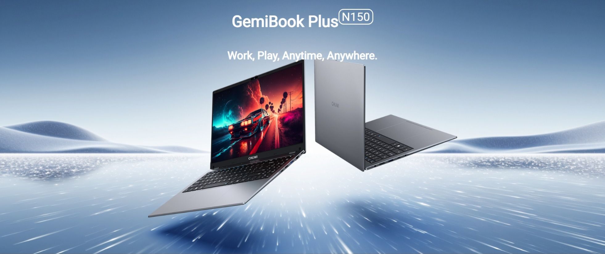 Brand new Chuwi Gemibook Plus N150 ultrabook: (2X faster i7 7th), 16GB+512GB SSD, 15.6" Full HD Ultrabook with Long Battery Life & Free Win 11 system WiFi6 Bluetooth 5.2 HP Dell Asus Lenovo Killer