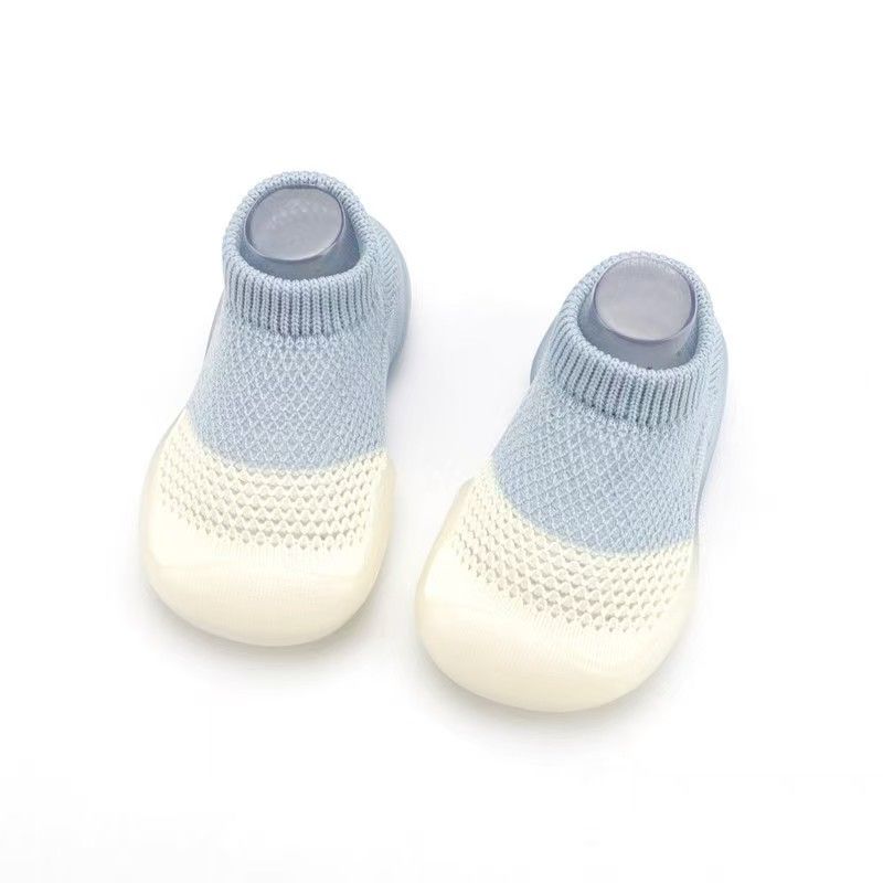 Newborn Baby Boy Shoes Embroidery Pattern Nonslip Floor Socks Kids Girls Soft Rubber Sole Crib Toddler Booties Child Sneakers Orange 18